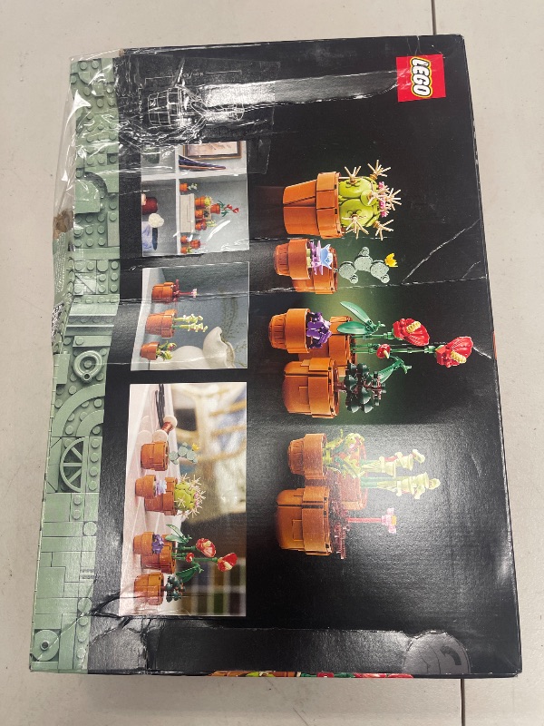 Photo 1 of LEGO Botanicals Tiny Plants - Artificial, Fake Indoor Plant Building Set for Home, Kitchen, Desk Decoration, Adults Ages 18+ - Gift for Graduation - 10329