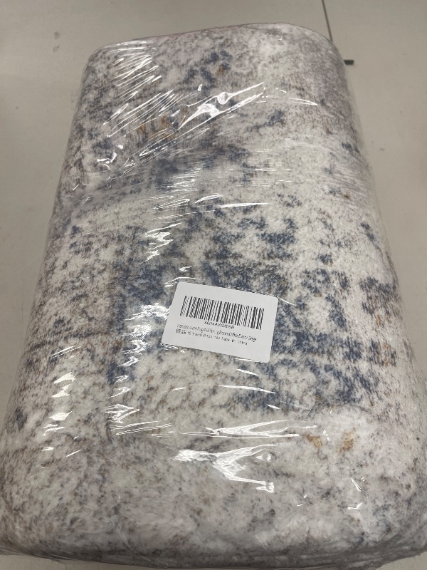 Photo 1 of Yancorp Area Rug 4'x6'for Living Room Abstract Modern Washable Area Rugs Non Slip Faux Wool Carpet for Bedroom Indoor,Dining Room Office Decor Beige