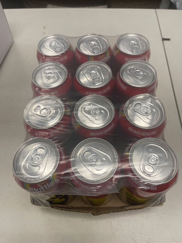 Photo 1 of Cellucor C4 Performance Energy Drink | Cosmic Rainbow | Zero Sugar Carbonated Preworkout Energy | 200mg Caffeine with Beta Alanine | 16 Fl Oz (12 Pack), Packaging May Vary