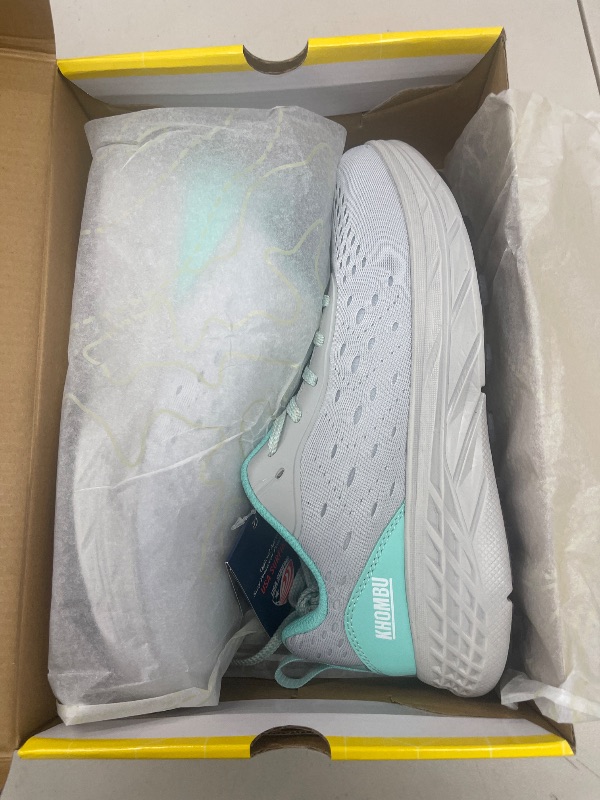 Photo 1 of Khombu Women's Cohos Sneaker, Grey/Mint, 9.5