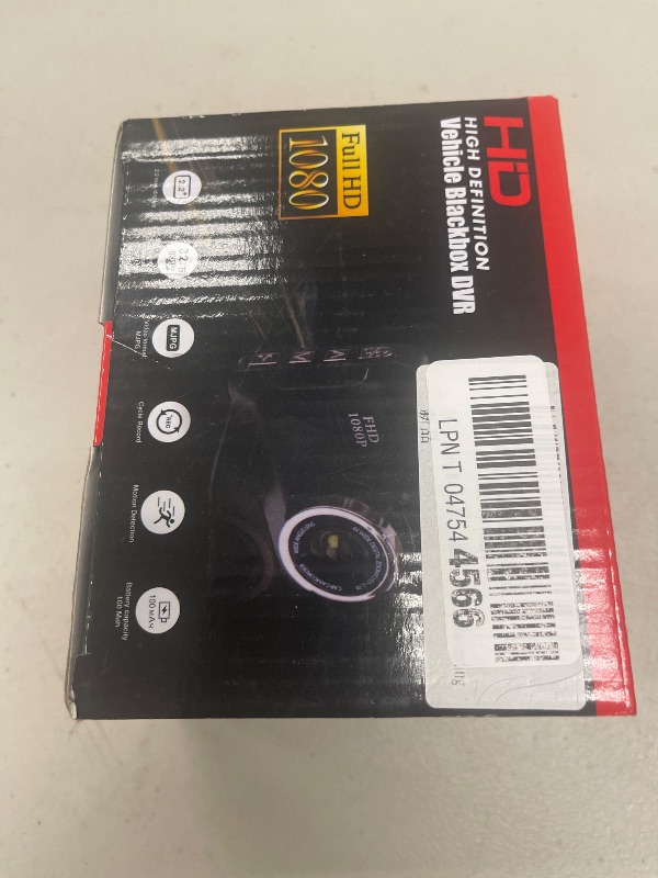 Photo 1 of 2.0'' Driving Recorder, 1080P HD Video Recording Dash Camera, Mini Suction Cup Type Dashcam, Built-in G-Sensor, Accident Record, Loop Recording