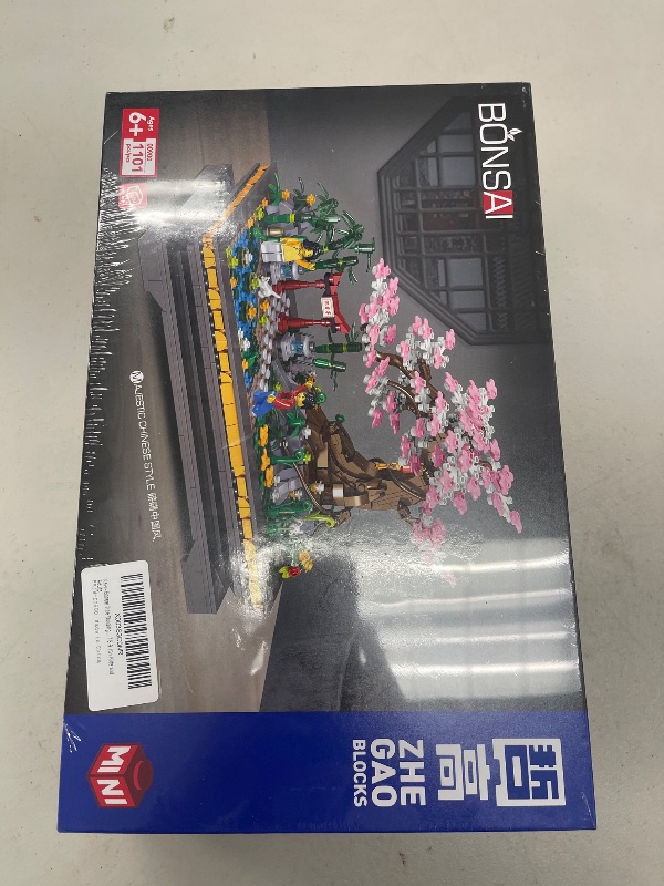 Photo 1 of Bonsai Building Sets?Japanese Style Cherry Blossom Tree Mini Building Blocks(1101PCS), Including Garden, Plants,Flowers?Meaningful Gift for 6 7 8 9 10+ Kids and Adults
