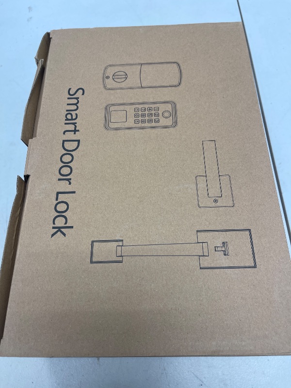 Photo 1 of SEVEKO Smart Front Door Lock Set, Keyless Entry Deadbolt with App Control, Auto Lock, Matte Black