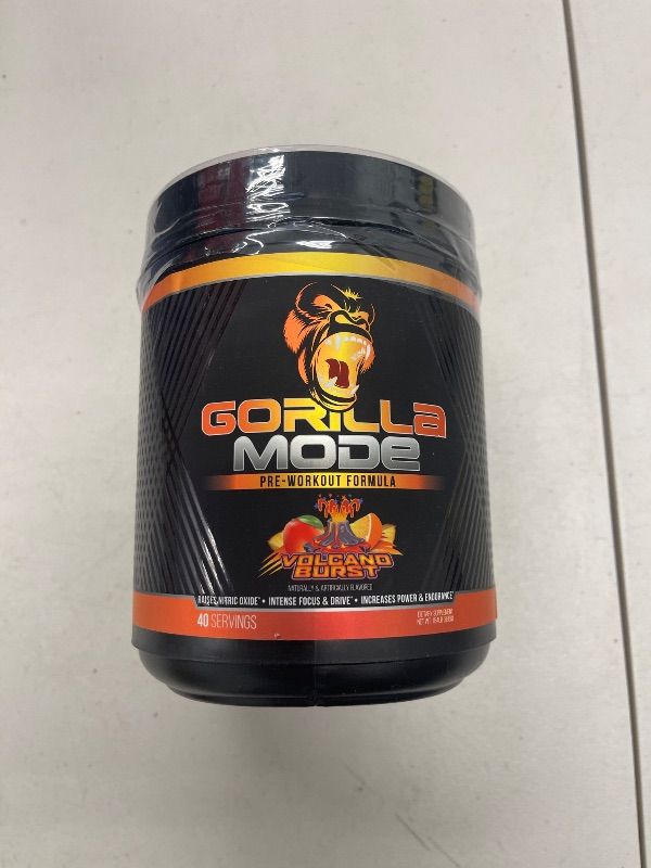 Photo 1 of Gorilla Mode Preworkout Volcano Burst
