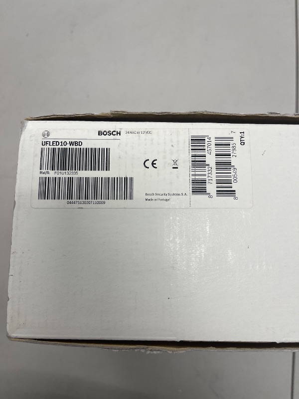 Photo 1 of BOSCH SECURITY VIDEO UFLED10-WBD AEGIS UFLED White Light Illuminator (10 Degree) for Surveillance Cameras