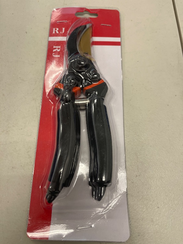 Photo 1 of YILANBON Professional Titanium-Coated Bypass Pruning Shears – Ultra-Light Garden Clippers with Non-Slip Grips, 0.5lbs for Effortless Cutting, 1.2” Branch Capacity