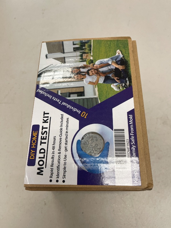 Photo 1 of Mold Testing Kit with 10 Individual Tests - DIY Mold Test Kit for Home - Includes Detailed Mold Identification Guide - Fast and Reliable Mold Detector for Home