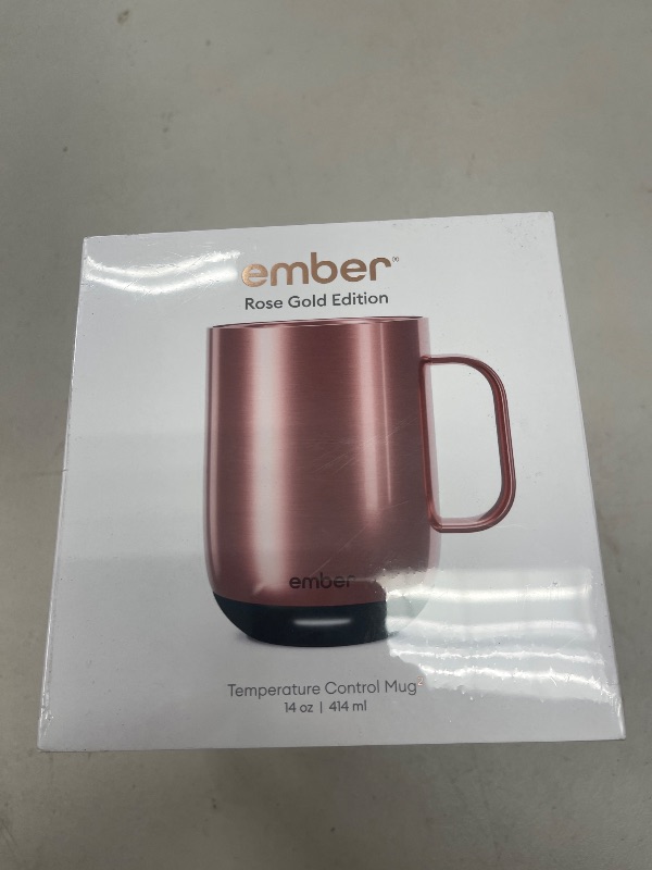 Photo 1 of Ember Mug² Temperature Control Smart Mug 14oz - Rose Gold