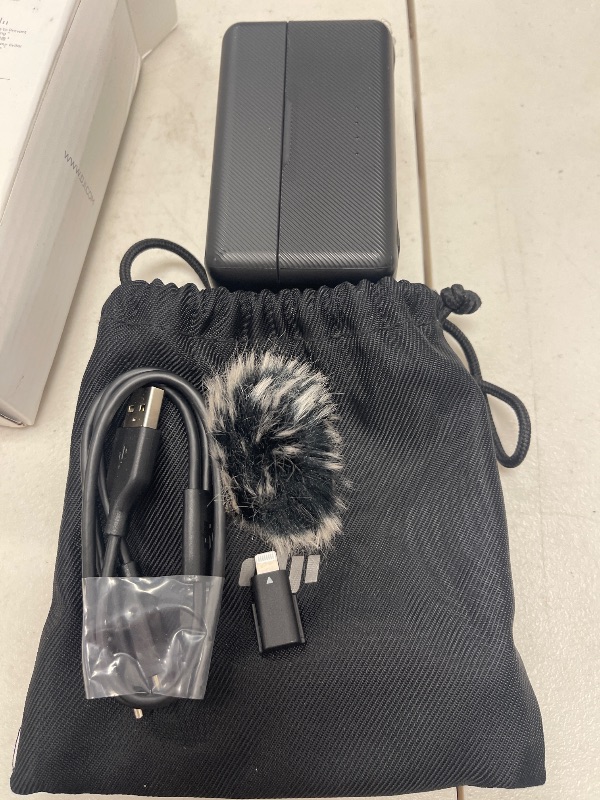 Photo 1 of DJI Mic Mini (2 TX + 1 RX + Charging Case), Wireless Microphone for iPhone/Camera/Android, Ultralight, Detail-Rich Audio, 48h Use, Noise Cancelling, Automatic Limiting, Vlog, Streaming