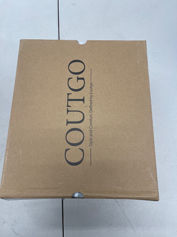 Photo 1 of Coutgo Womens Platform Mary Jane Pumps T Strap Chunky High Heels Buckle Business Casual Dress Shoes,Navy Blue,Size 9.5