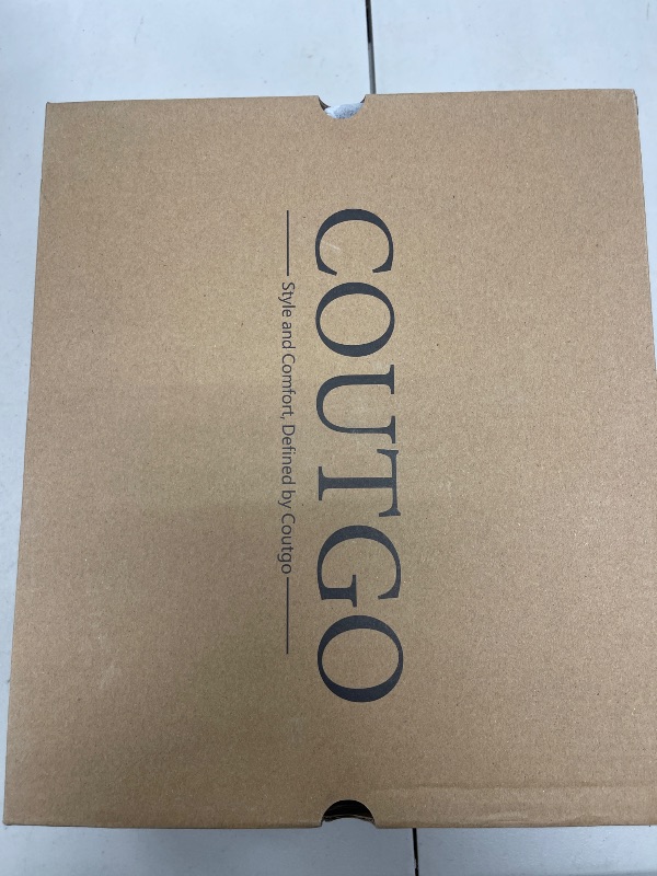 Photo 1 of Coutgo Womens Platform Mary Jane Pumps T Strap Chunky High Heels Buckle Business Casual Dress Shoes,Navy Blue,Size 9.5