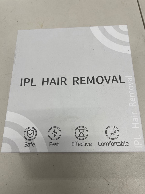 Photo 1 of Laser Hair Removal for Women Men, IPL Hair Removal Device at Home, Painless Hair Remover for Facical Body Bikini Legs Armpits 6 Levels & 2 Modes Permanent Electrolysis Epilator