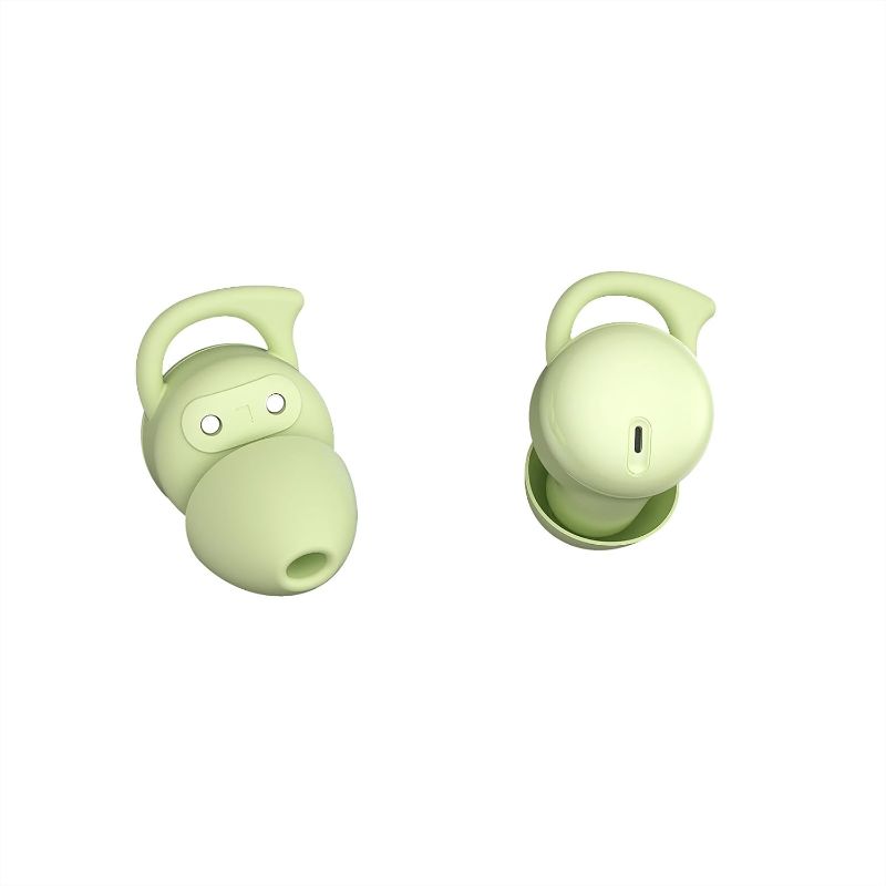 Photo 1 of Invisible Sleep Headphones,Sleep Earbuds for Side Sleepers,Small Comfortable Fit Noise Blocking Sleep Ear Buds,Bluetooth 5.3 Wireless Earbuds, Ear Buds for Sleeping - Green
