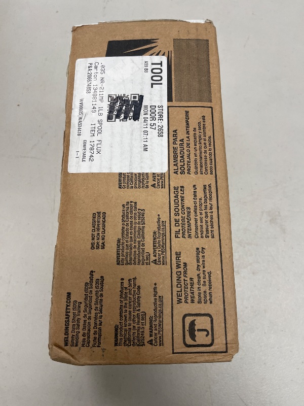 Photo 1 of Lincoln Electric ED030584 Inner Shield NR-211 Flux-Core Welding Wire