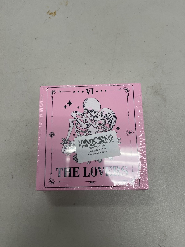 Photo 1 of Funny Valentines Decor - Romantic the Lovers Skeletons Wood Box Sign Valentines Wood Block Sign Desk Decorations for Home Bedroom Tabletop Shelf - 5 X 5 Inches