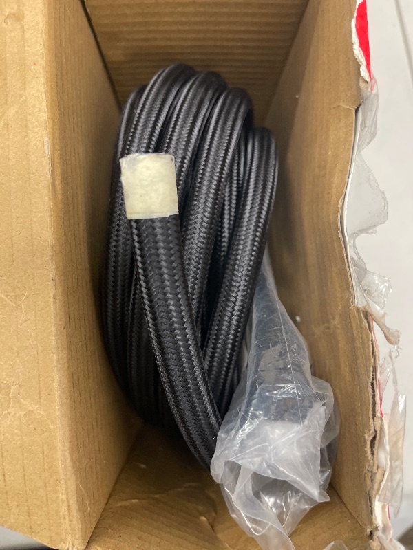 Photo 1 of EVIL ENERGY 8AN PTFE Fuel Line Kit,E85 Nylon Braided Fuel Hose 20FT AN8 PTFE Fuel Line Hose(12/32Inch ID)