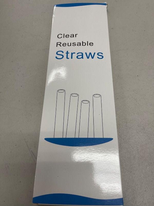 Photo 1 of Replacement Straw with Cover Cap for Stanley Cup 40 oz 30 oz 64oz Tumbler, 6PCS Reusable Long Glitter Straw with Toppers for Stanley Cup Accessories, Dishwasher Safe, BPA Free