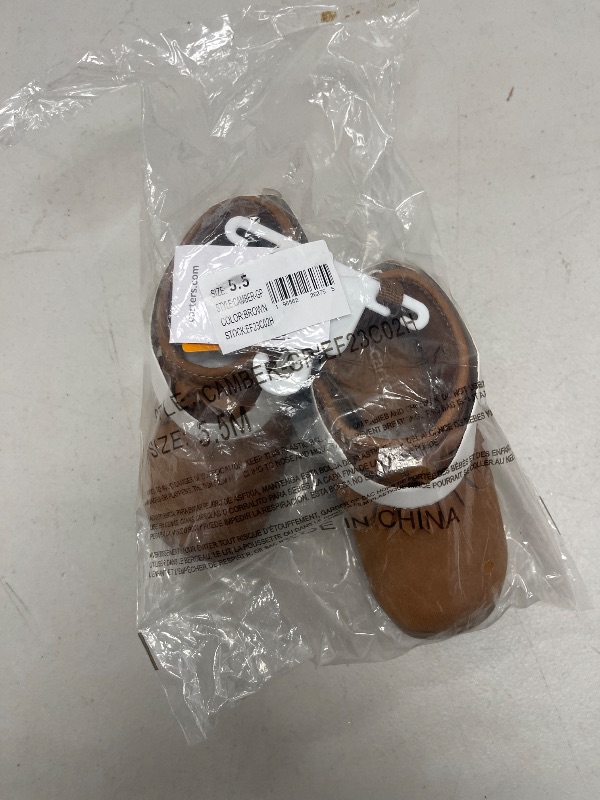 Photo 1 of Carter's Every Step Baby Camber-GP Boot, Brown, 5.5 US Unisex Infant