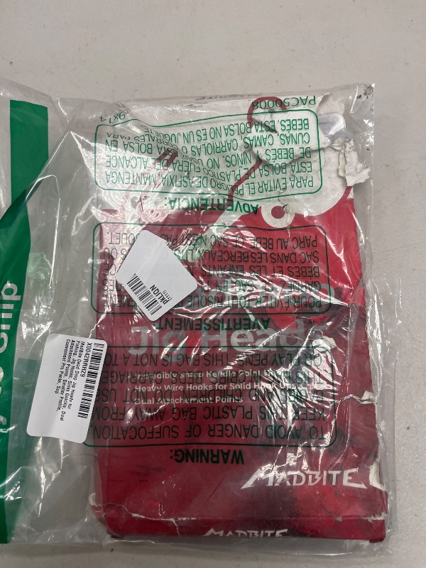 Photo 1 of MadBite Dead Drop Jig Heads for Fishing, Jig Hooks, Sinks Quickly, Dual Attachment Points, Smaller Profile, Convenient Pro Packs, Super Sharp Needle Point, Short Shank Hooks