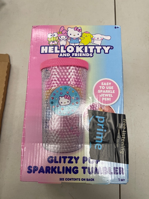 Photo 1 of Horizon Group USA Hello Kitty And Friends Glitzy Pop Sparkling Tumbler