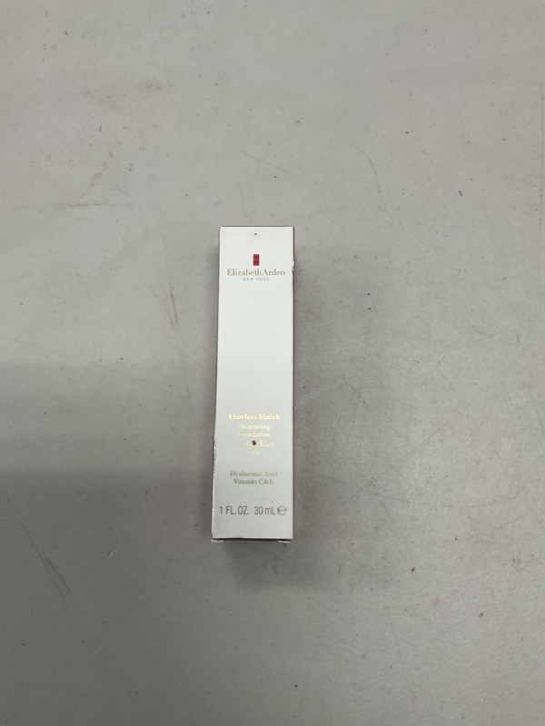Photo 1 of Elizabeth Arden Flawless Finish Skincaring Foundation with Hyaluronic Acid, Vitamin C & E, 110N (Very fair skin with neutral undertones), 1 fl. oz.