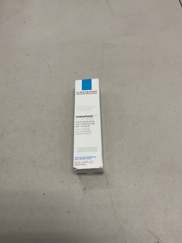 Photo 1 of La Roche-Posay Hydraphase Intense Hyaluronic Acid Eyes, Reduces Under Eye Bags and Puffiness with Plumping Hydration, 0.5 Fl Oz