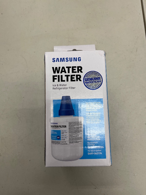 Photo 1 of Samsung Genuine DA29-00003G Refrigerator Water Filter, 1 Pack (Packaging may vary))