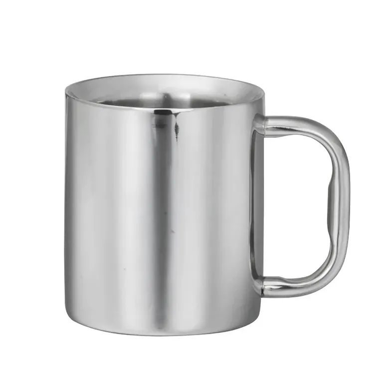 Photo 1 of STEELITE STAINLESS STEEL MUGS 8OZ CASE OF 12