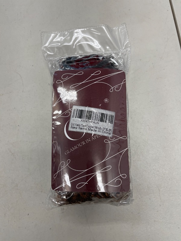Photo 1 of GIX Yanky Twist Crochet Hair - 14 Inch 2 Packs (60 Strands) Ombre Brown Pre-twisted Fluffy Spring Mini Twist Short Passion Twist, Pre-Looped Crochet Braids Braiding Hair (14 Inch, OT30-2P)
