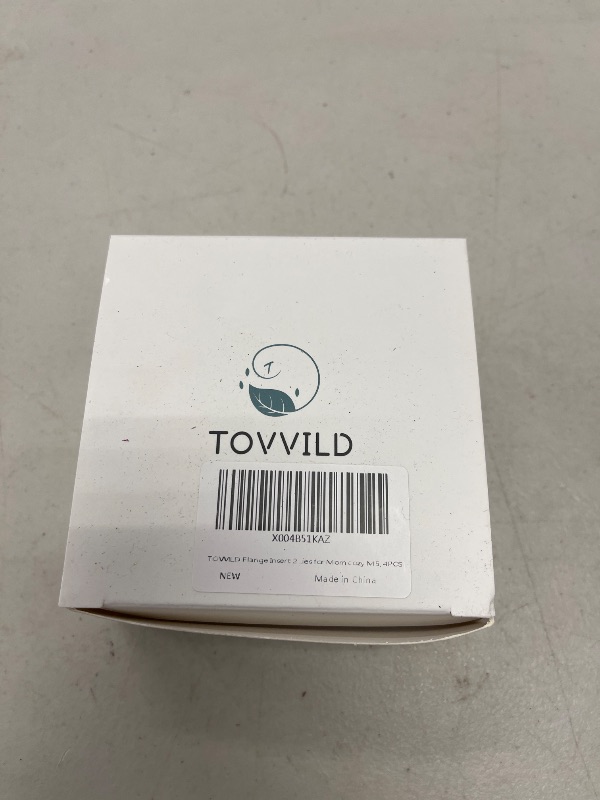 Photo 1 of TOVVILD 4PCS 21mm Flange Insert Compatible with Short 24mm Flange/Shield, Flange Inserts for Momcozy M5 M9 / Elvie Stride/Paruu P10 P16, Wearable Breast Pump Flange Insert