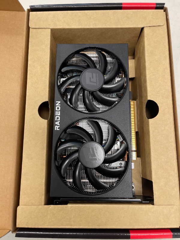Photo 1 of PowerColor Fighter AMD Radeon RX 7600 Gaming Graphics Card