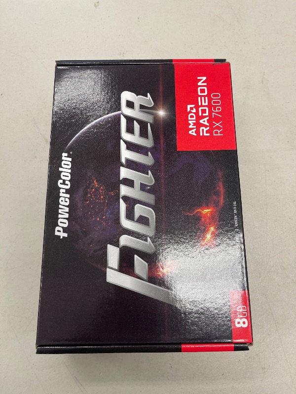 Photo 1 of PowerColor Fighter AMD Radeon RX 7600 Gaming Graphics Card