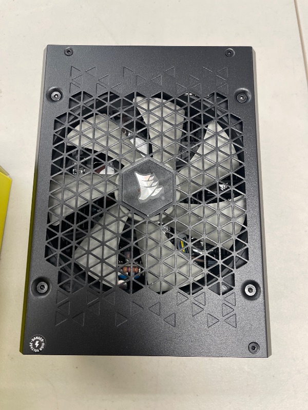 Photo 1 of CORSAIR HX1200i Fully Modular Ultra-Low Noise ATX Power Supply - ATX 3.1 & PCIe 5.1 Compliant - Fluid Dynamic Bearing Fan - CORSAIR iCUE Software Compatible - 80 Plus Platinum Efficiency - Black