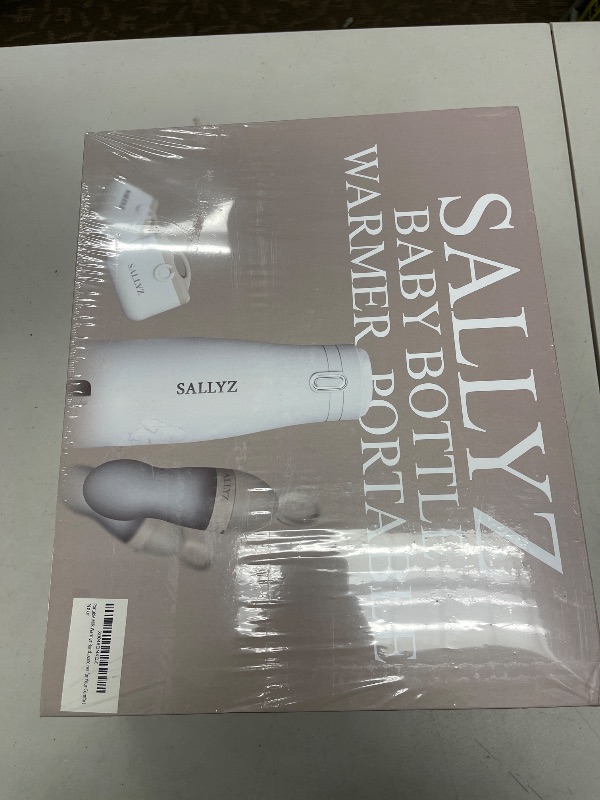 Photo 1 of Sallyz Nomad Portable Bottle Warmer – Wireless Baby Milk Warmer with 10500mAh Battery – Includes 2 Spoons & 2 Breastmilk Containers – Travel Baby Essential for Moms on The Go
