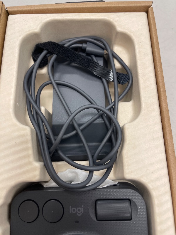 Photo 1 of Logitech MX Creative Console, 9 Customizable LCD Keys, Stream Deck Accessories, Control Dial for Graphic Design, Adobe, Zoom, Spotify - Graphite, 3-Month Adobe Creative Cloud Membership