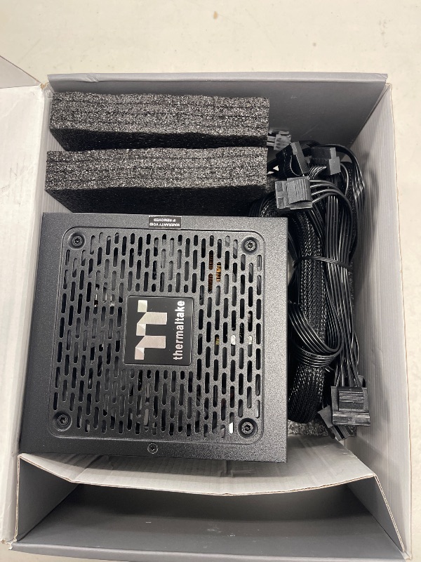 Photo 1 of Thermaltake Smart BX3 550W 80Plus Bronze ATX 3.1 Standard Power Supply; Non-Modular; PS-SPD-0550NNFABU-3; 5 Year Warranty