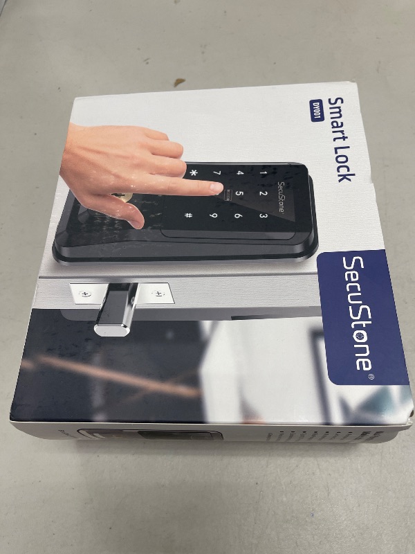 Photo 1 of Secustone Smart Door Locks - Bluetooth Enabled, Keypad & Handle, Front Door Deadbolt