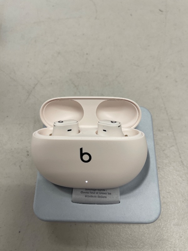 Photo 1 of Beats Studio Buds + | True Wireless Noise Cancelling Earbuds, Enhanced Apple & Android Compatibility, Built-in Microphone, Sweat Resistant Bluetooth Headphones, Spatial Audio - Ivory