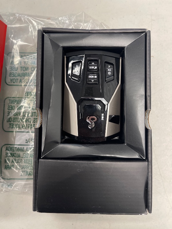 Photo 1 of Cobra RAD 450 Laser Radar Detector: Long Range, False Alert Filter, Voice Alert & OLED Display, Black, RAD450