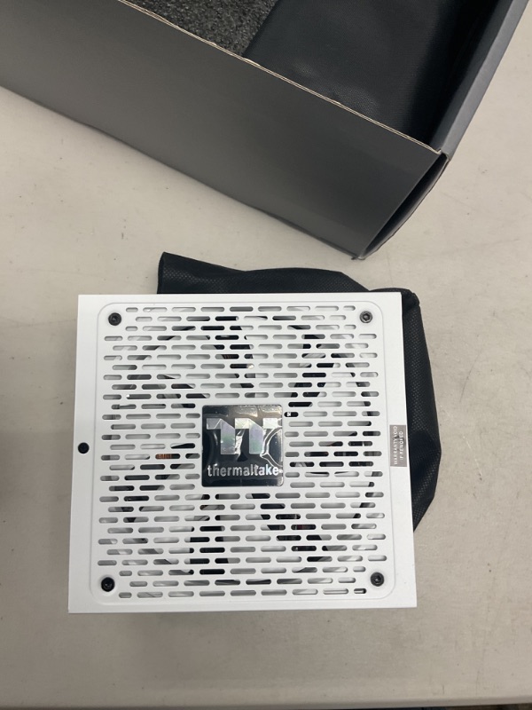 Photo 1 of Thermaltake Toughpower GF3 Snow Edition 1200W 80+ Gold Full Modular SLI/Crossfire Ready ATX 3.0 Power Supply PCIe Gen.5 600W 12VHPWR Connector Included PS-TPD-1200FNFAGU-N 10 Year Warranty