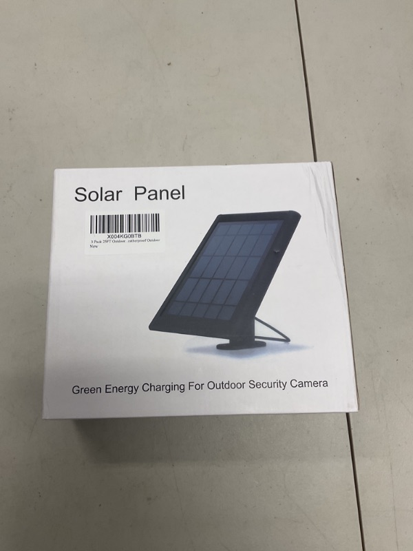 Photo 1 of 5W Arlo Solar Panel Charger – Certified Accessory for Arlo Pro 5S 2K, Pro 4, Pro 3, Floodlight, Ultra 2, Ultra Cameras – Weather-Resistant, Easy Installation