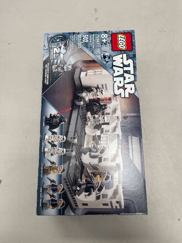 Photo 1 of LEGO Star Wars: A New Hope Boarding The Tantive IV Fantasy Toy, Collectible Star Wars Toy with Exclusive 25th Anniversary Minifigure Clone Trooper Fives, Gift Idea for Kids Ages 8 and Up, 75387