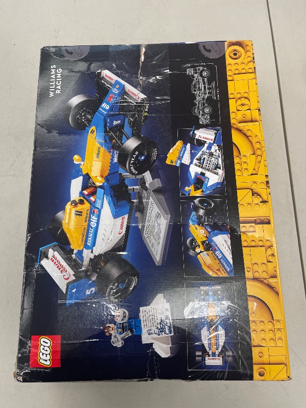 Photo 1 of LEGO Icons Williams Racing FW14B & Nigel Mansell F1 Model Car Kit - Building Set for Adults, Ages 18+ - F1 DIY Craft for Display - Gift for Graduation -10353