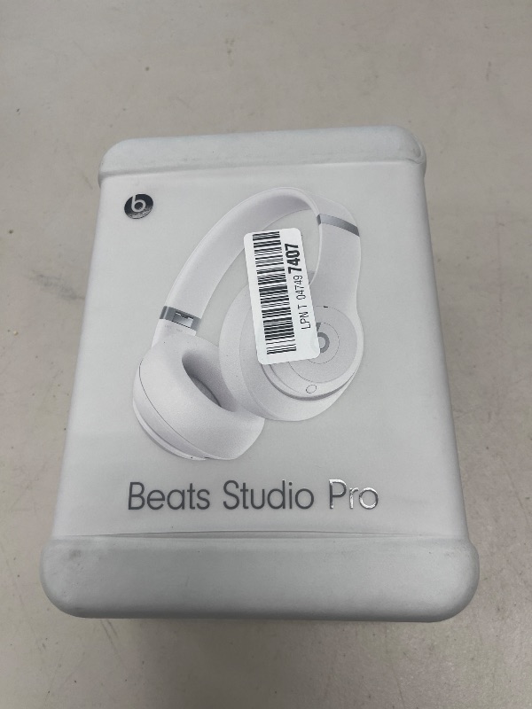 Photo 1 of Beats Studio Pro - Wireless Bluetooth Noise Cancelling Headphones - Personalized Spatial Audio, USB-C Lossless Audio, Apple & Android Compatibility, Up to 40 Hours Battery Life - Matte White