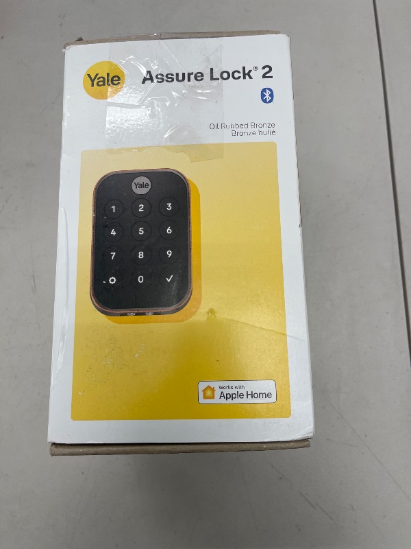 Photo 1 of Yale Security Assure Lock 2, Key-Free Keypad Lock with Bluetooth, Oil Rubbed Bronze