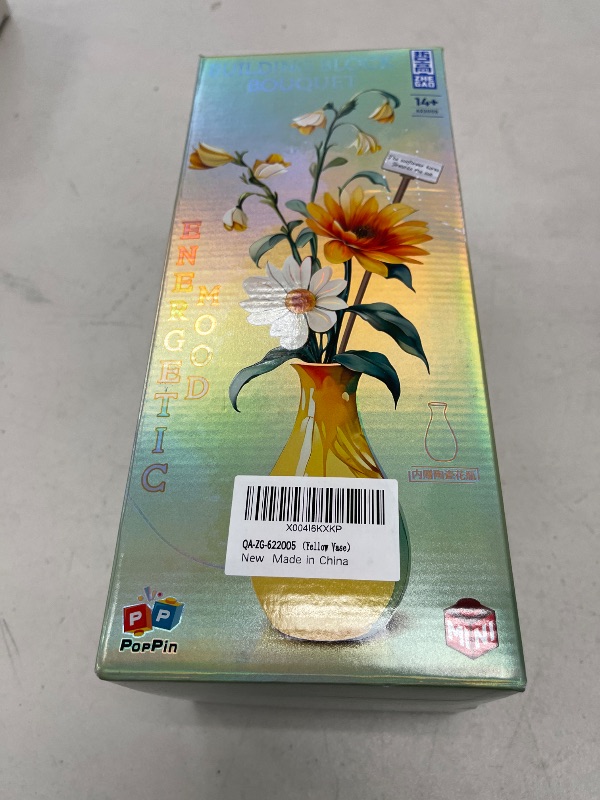 Photo 1 of QARULUS Flower Bouquet Building Set,243 Pcs Artificial Flower Kit with Vase,Plant Bonsai Tree Building Blocks,Valentine's Birthday Botanical Collection Gift for Women Girls Adults Friends Kids Ages 6+