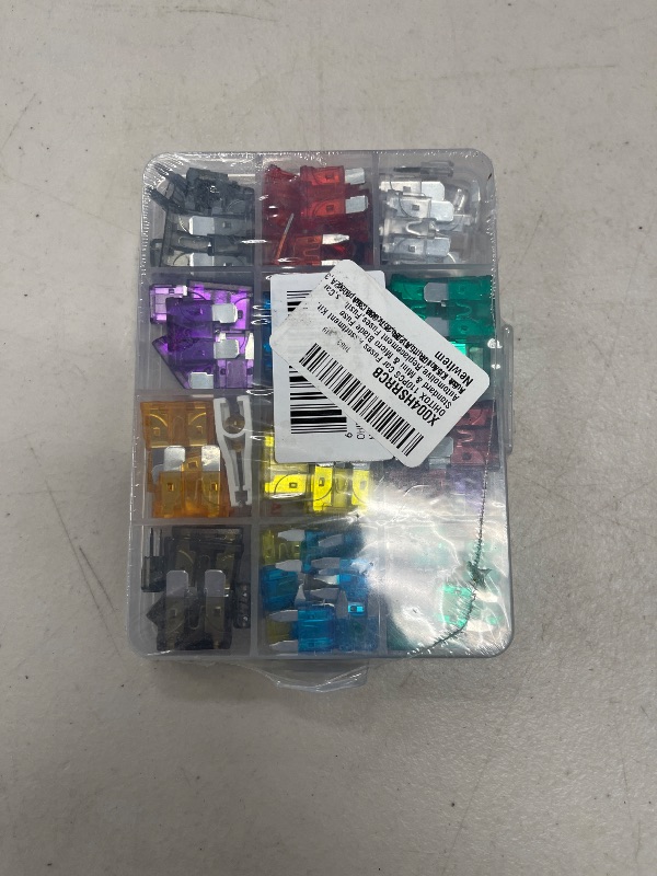 Photo 1 of OHITOX Car Fuses Assortment Kit, 110 Pcs Standard & Mini Automotive Blade Fuse - 2A,3A,5A,7.5A,10A,15A,20A,25A,30A,35A,40A, Easy Replacement Set for Auto, Automobile, RV, Truck, Motorcycle, Marine