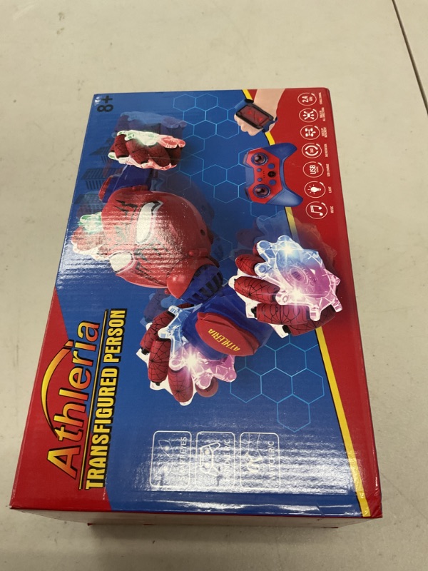 Photo 1 of ATHLERIA Spider Gesture Sensing RC Stunt Car Toys for Boys Age 8-13,Hand Remote Control Cars,Drift Rc Car with Lights,Twist,Easter Chritmas Birthday Gift Ideas for Boy Girls Kids 678910+ Year