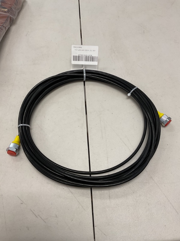 Photo 1 of XZT NPT-NPT 9000PSI/630BAR Hydraulic Pressure Test Hose,Test couling Hose (26FT/8m)