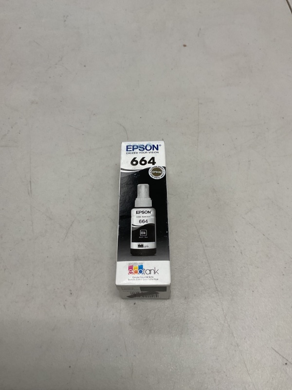Photo 1 of Epson T664120 EcoTank Black Ink Bottle